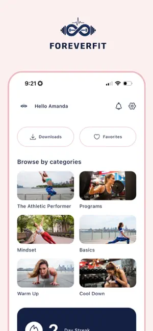 Forever Fit by Amanda Jane screenshot 1