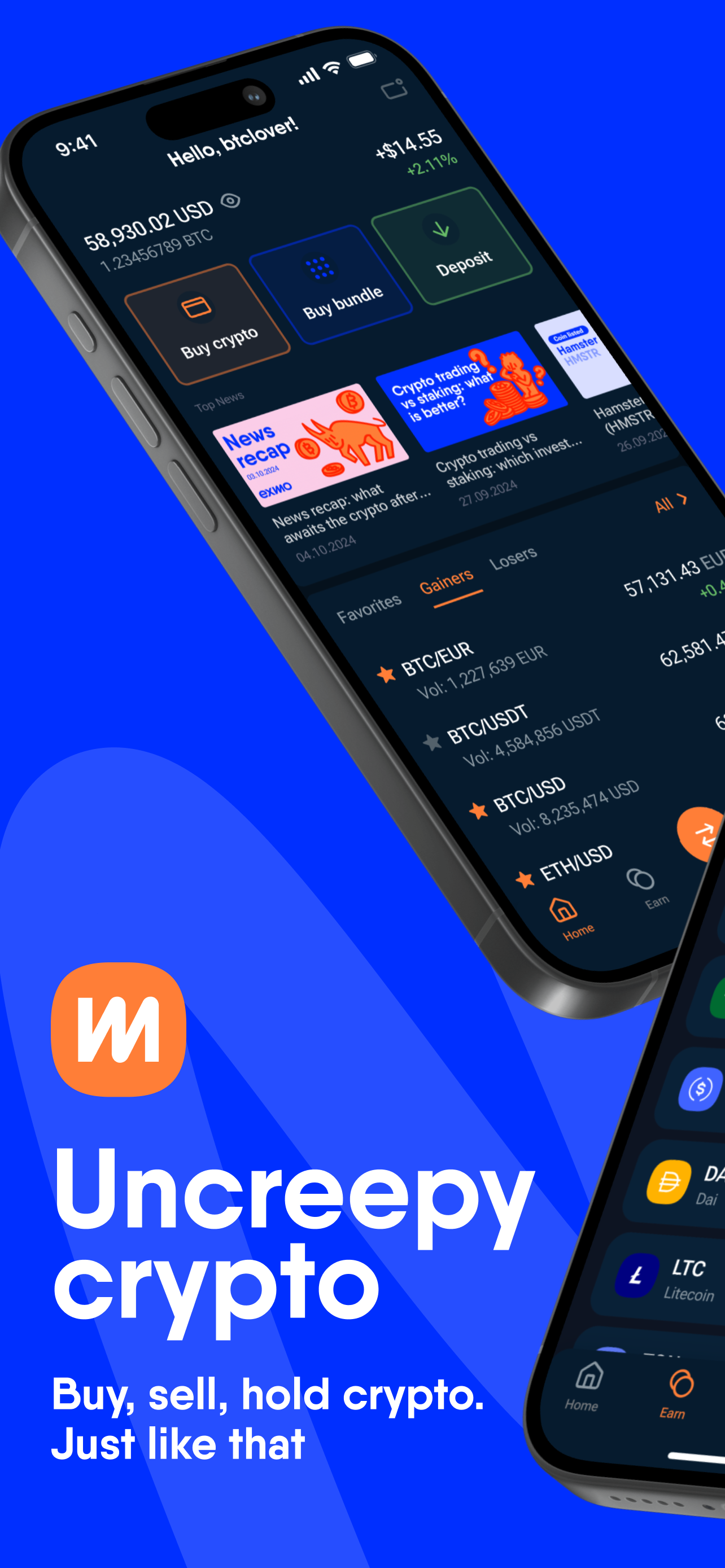 EXMO.com: Trade & Hold Crypto