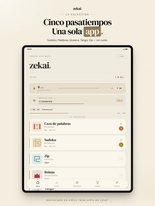 Zekai: Sudoku Palabras Lógica screenshot 12