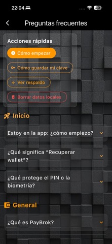 Paybrok iPhone screenshot
