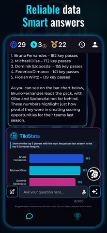 Ask TikiStata - Football & AI screenshot 2