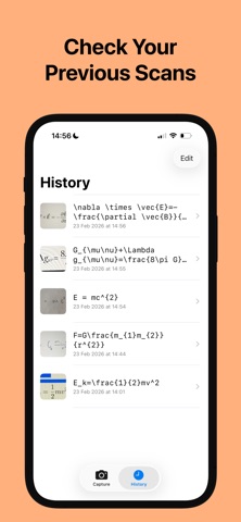 Formula to TeX: Math & Physics screenshot