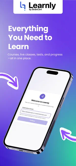 Learnly LMS screenshot 1