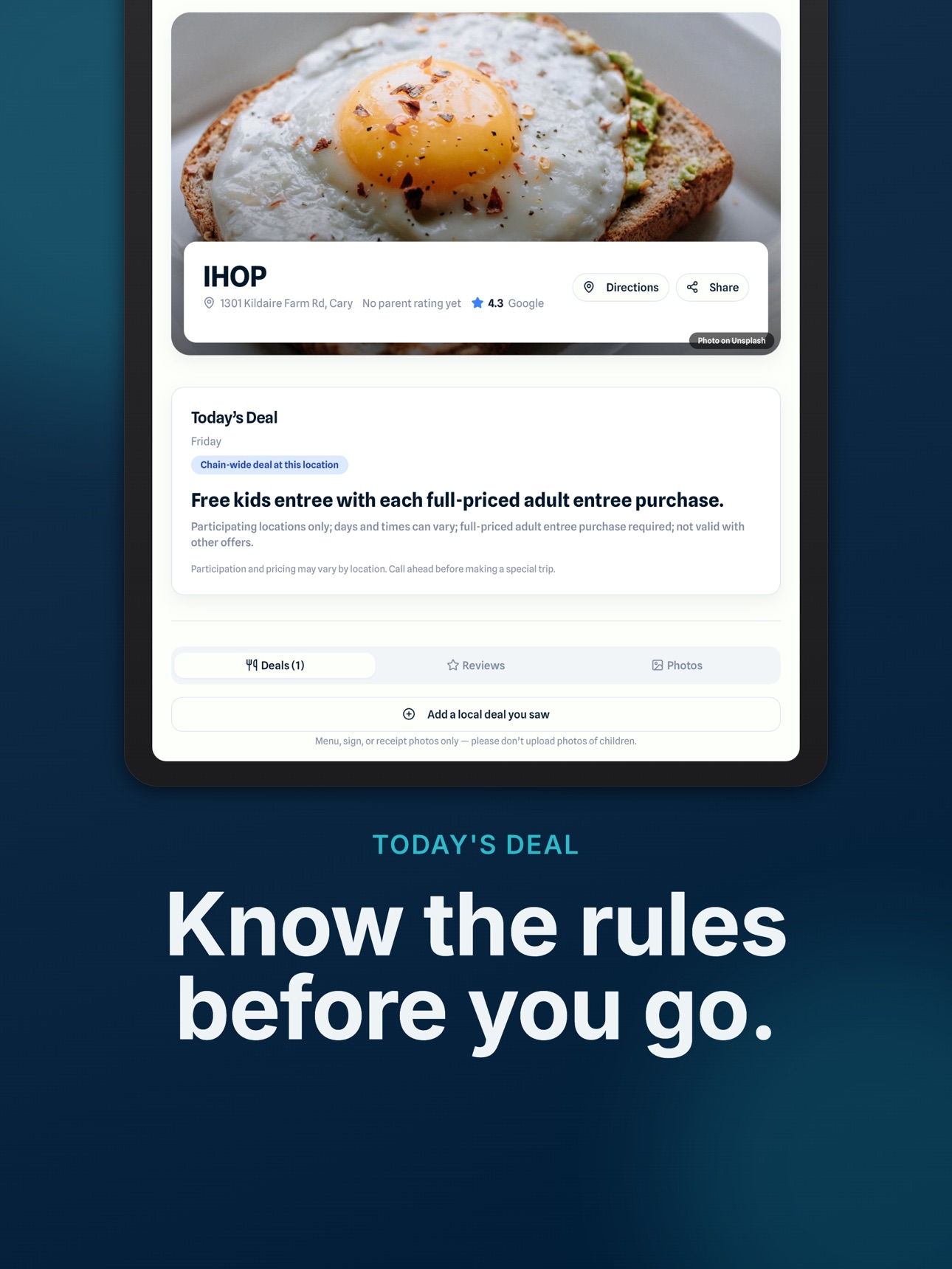 Screenshot 11 of KidsNom: Kids Eat Free