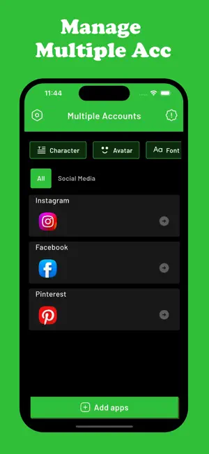 Dual App ~ Multiple Accounts screenshot 2