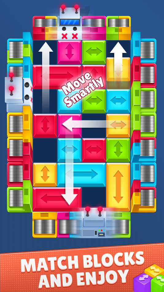 #4. Color Block Away: Block Jam 3d (iOS) โดย: Bhavana Ponkiya