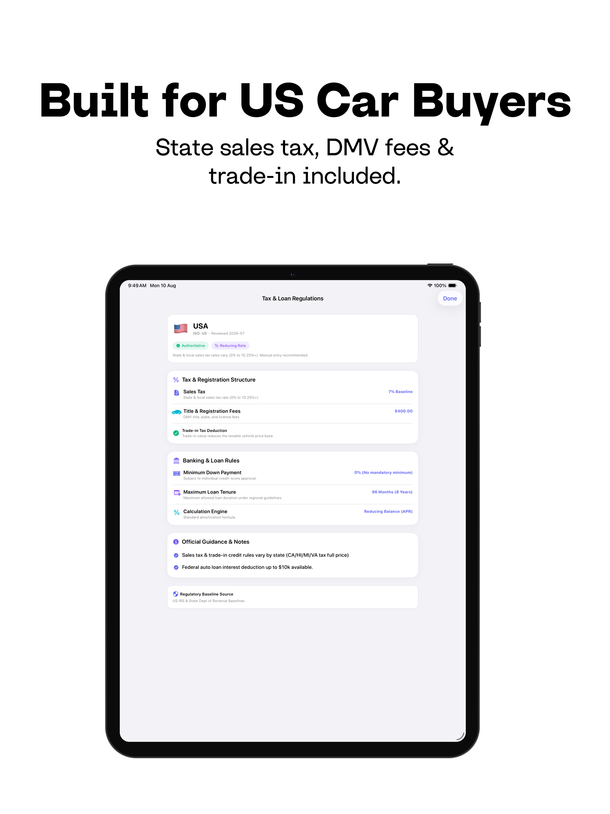 Auto Loan Calculator - Finance screenshot 11