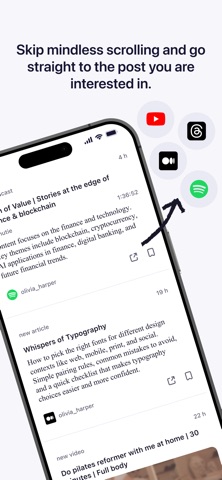 Faivorite: Skip scrolling screenshot