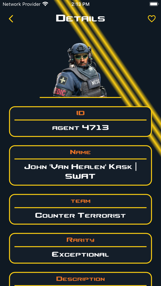 #2. CS:GO Agents Stats & Guns 2024 (iOS) 由: Meet Vasoya