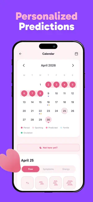 Petal Chan: Period Tracker screenshot 3