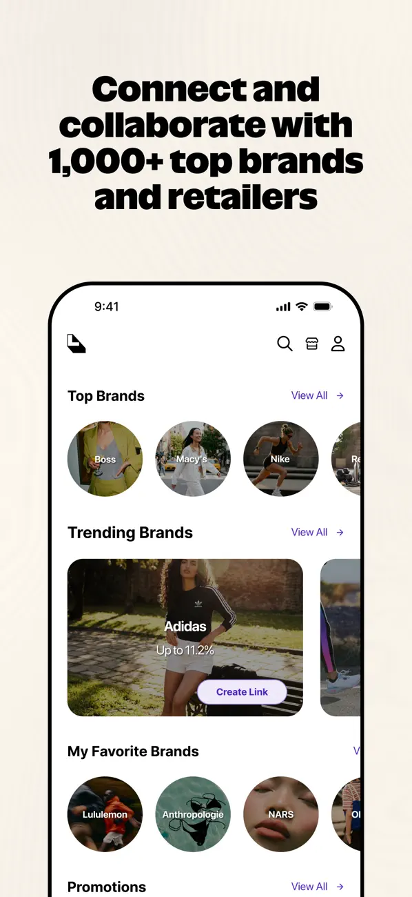 Screenshot #1 pour Mavely – Affiliate App