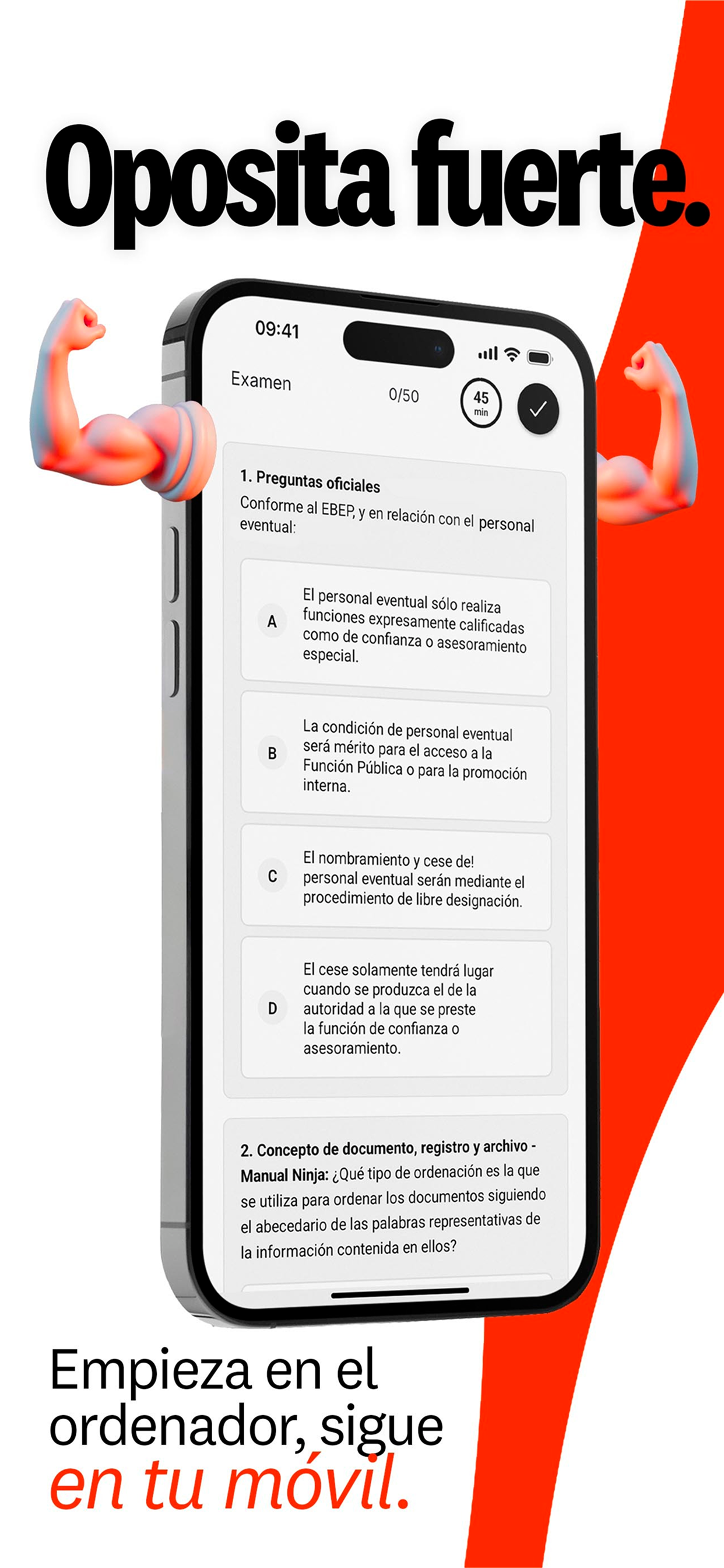 Formación Ninja | Oposiciones