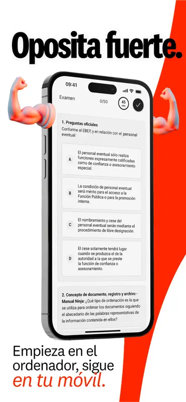 Formación Ninja | Oposiciones screenshot 1 of 5