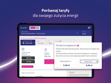 eLicznik TAURON iPad screenshot 2