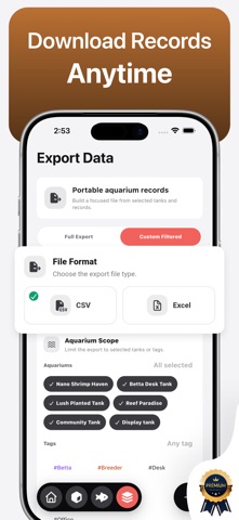 AquaElectron: Aquarium Manager Screenshot 8 of 8