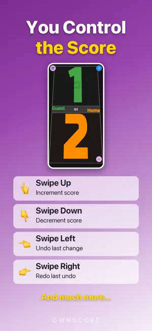 OwnScore: Share the Score screenshot 3