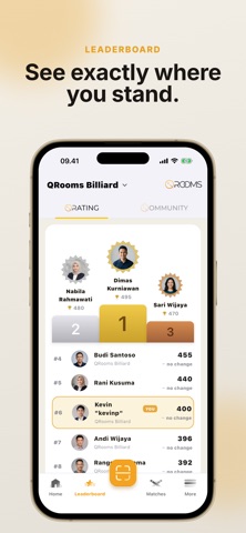 QRooms - Pool Community iPhone screenshot 2