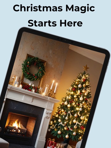 Christmas Decor AI iPad screenshot