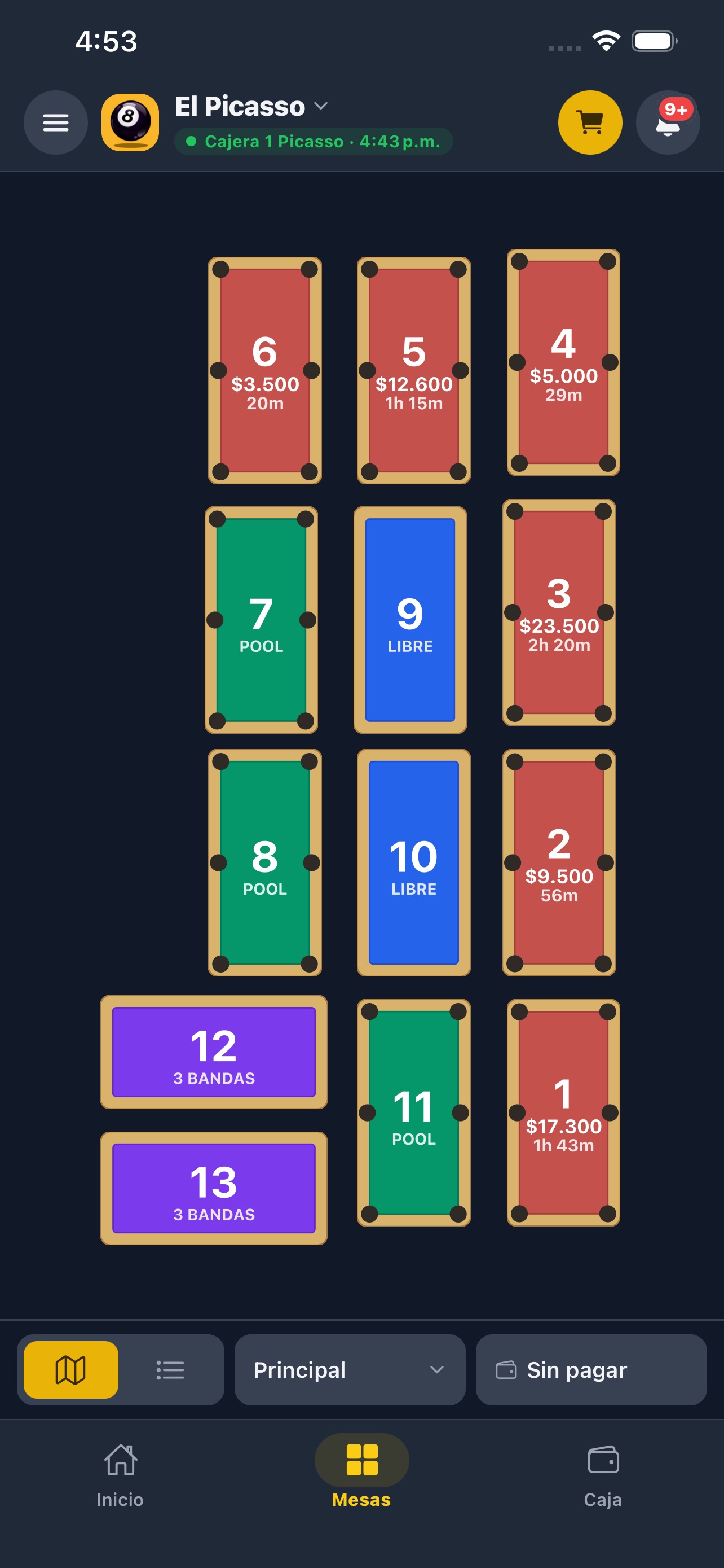 Screenshot 1 of Bola 8 App