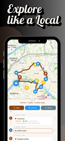 Coffee Maps: skip bad coffee screenshot