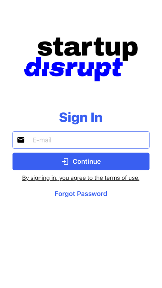 #1. Startup Disrupt Events (iOS) 由: Happenee s.r.o.