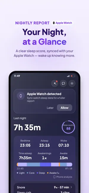 Sleep Island: Tracker & Sounds screenshot 4