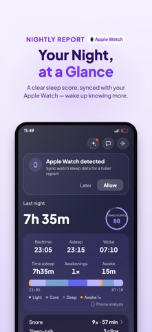 Sleep Island: Tracker & Sounds Screenshot 4 of 8