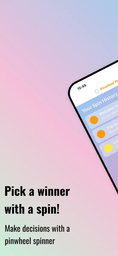 Pinwheel Decision Maker screenshot 1