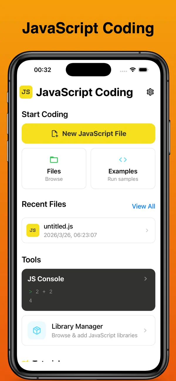 #1. JavaScript Coding (iOS) De: 婉媚 邵