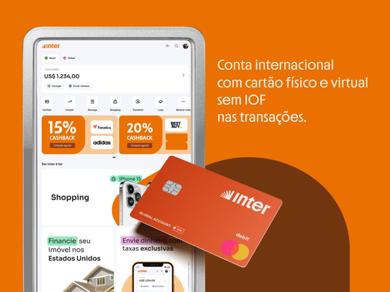 Inter – Banking & Investing iPad screenshot 7 - Finance app