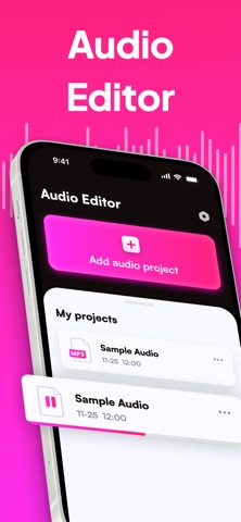 Audio Editor - Music Enhancer Screenshot 1 of 3