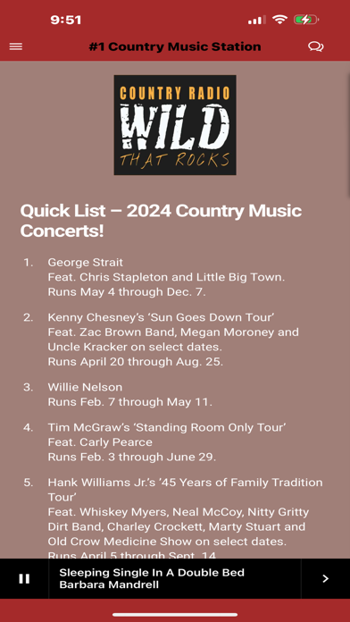 Wild Country Radio Screenshot