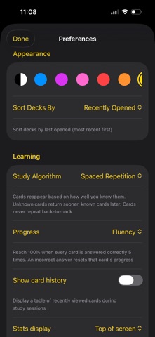 Flashcards - Swipe & Learn screenshot