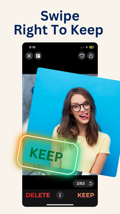 Swipe & Wipe Photo Cleaner Screenshot