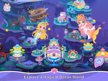 Bobo Mermaid Ocean Playhouse iPad screenshot