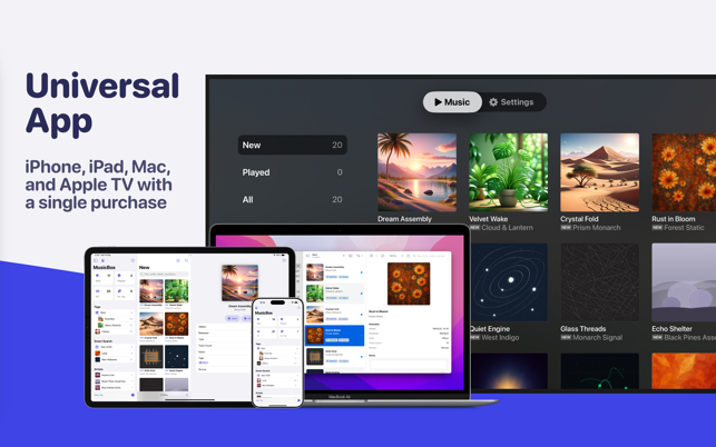 ‎MusicBox: Save Music for Later Screenshot
