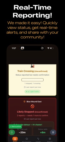 NeighborTrain Alert! app screenshot 2