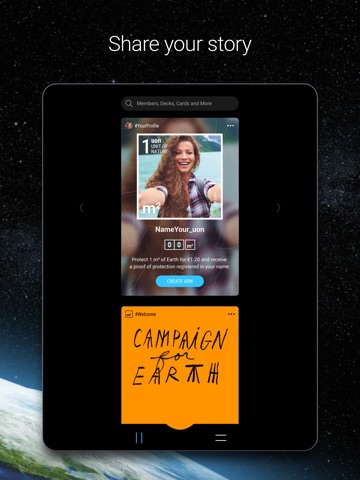 Uon.Earth iPad screenshot