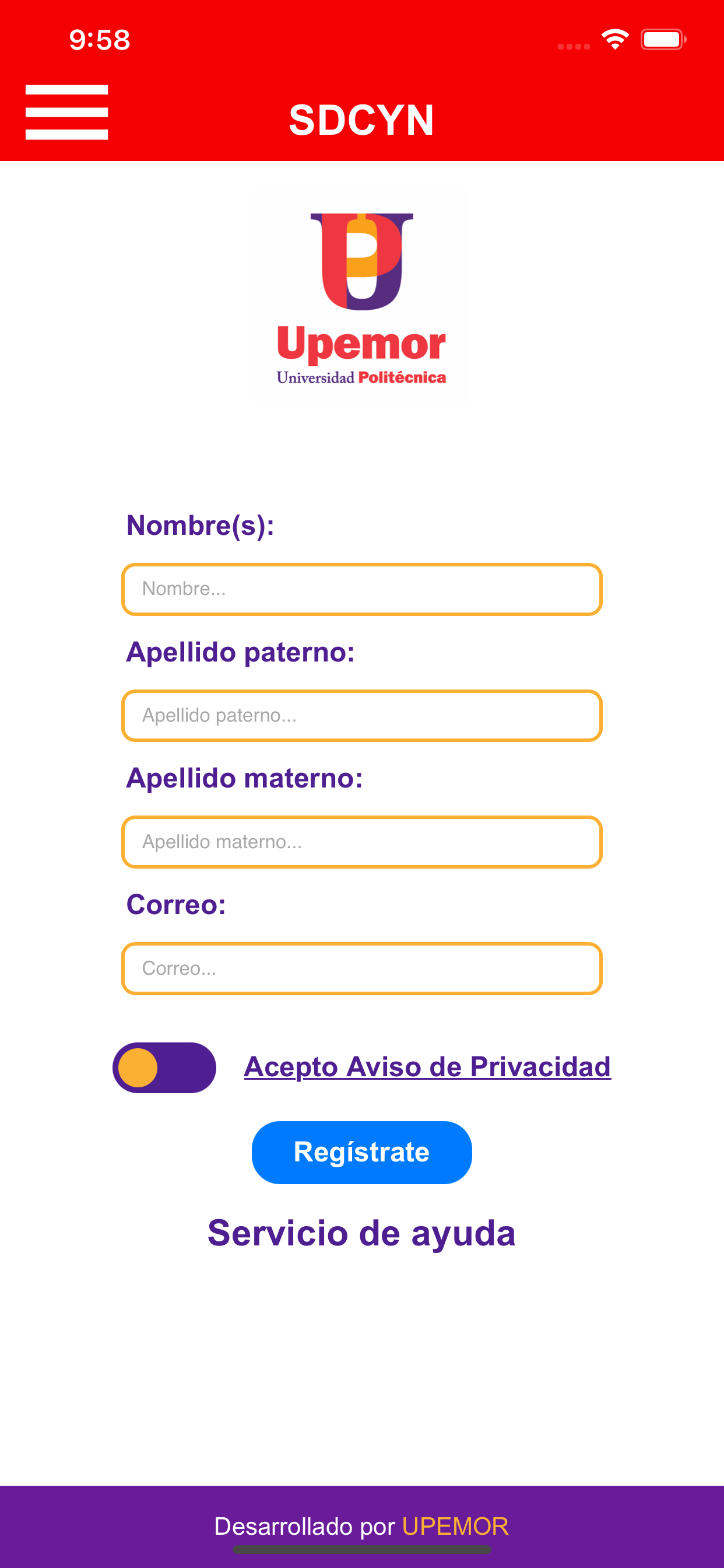 SDCYN:UPEMOR