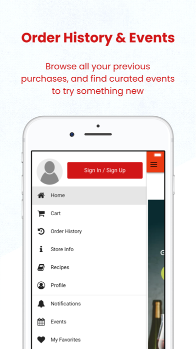 Lions Wines & Liquors Screenshot