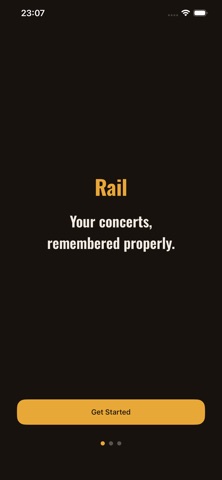 Rail: Setlist & Concert Log Screenshot 5 of 7