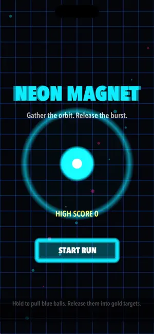 Neon Magnet: Arcade Ball screenshot 1