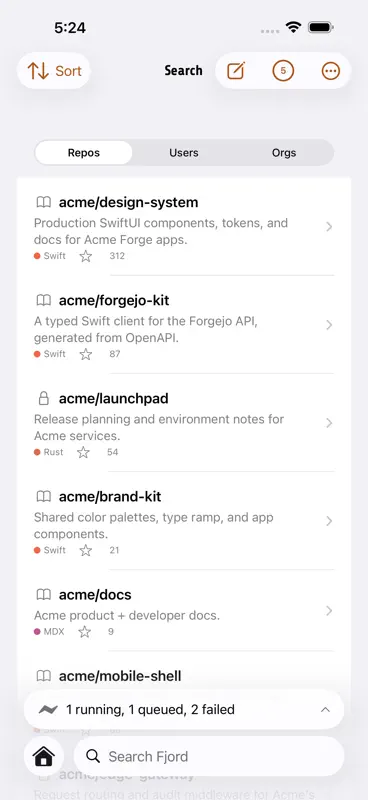 Fjord Mobile screenshot 5 of 7