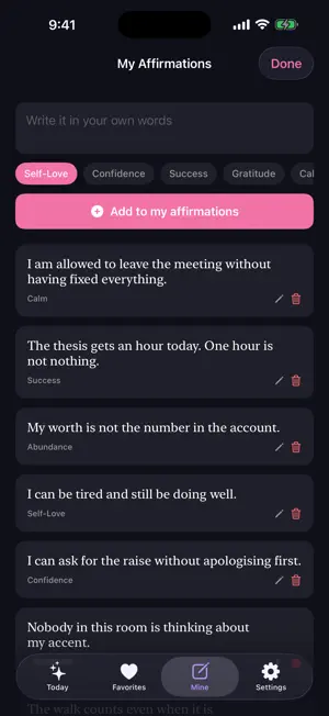 Affirm: Daily Positivity screenshot 2