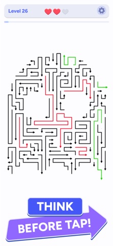 Arrow Maze: Tap Away Puzzle iPhone screenshot