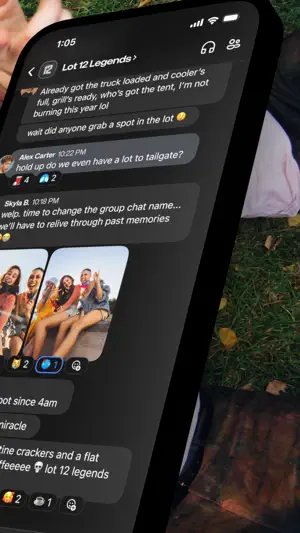 GroupMe screenshot 2