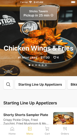 App screenshot