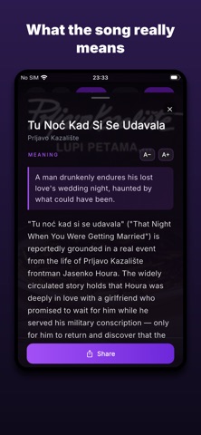 SongSense: Lyrics Translated Screenshot 3 of 9