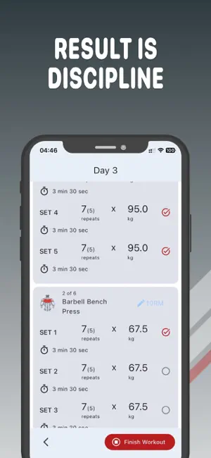 SMART IRON Gym Workout Routine screenshot 4