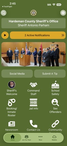Hardeman County Sheriff TN Screenshot 1 of 3